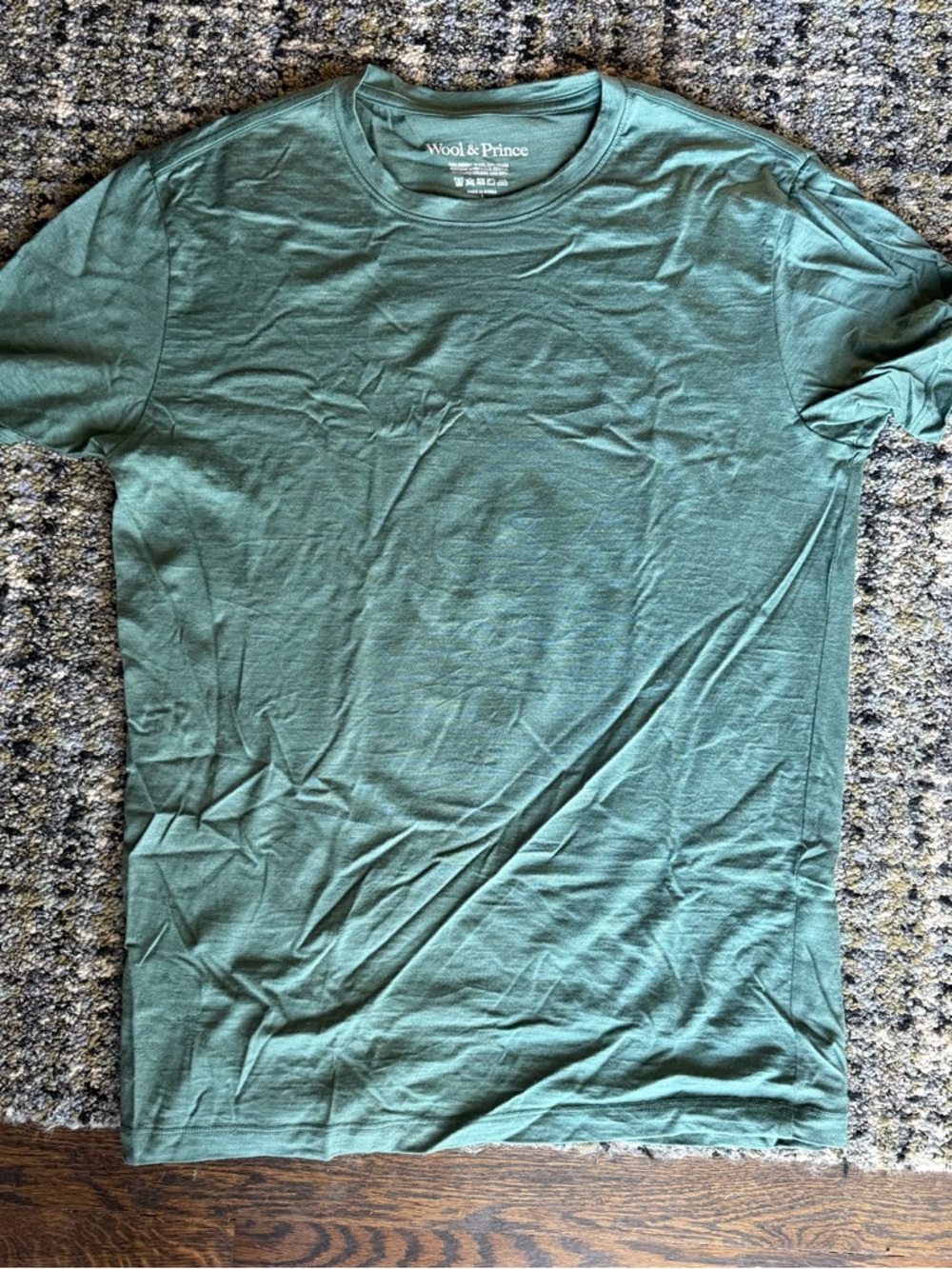 Wool & Prince Signature 160 Crew Neck Tee